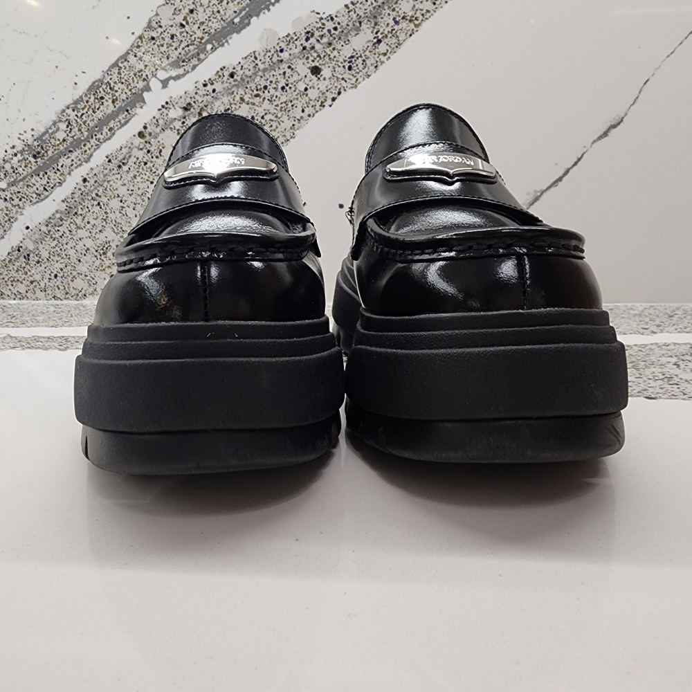 2025 Nike Air Jordan Loafer Mule in Black Spazzolato Leather | Size 9 - Picture 9 of 11
